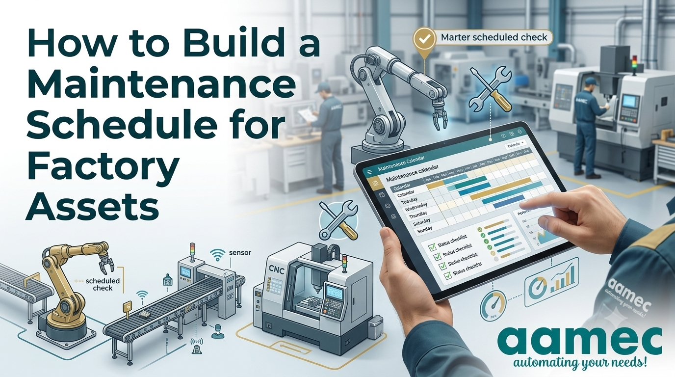 You are currently viewing How to Build a Maintenance Schedule for Factory Assets